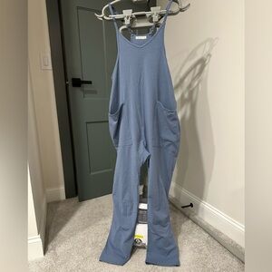 Oufeiya- Blue Women's Jumpsuit